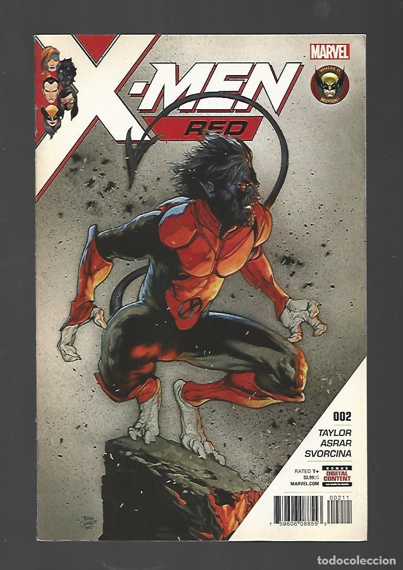 C&oacute;mics: X-men red, 002, 2018, Marvel, muy buen estado