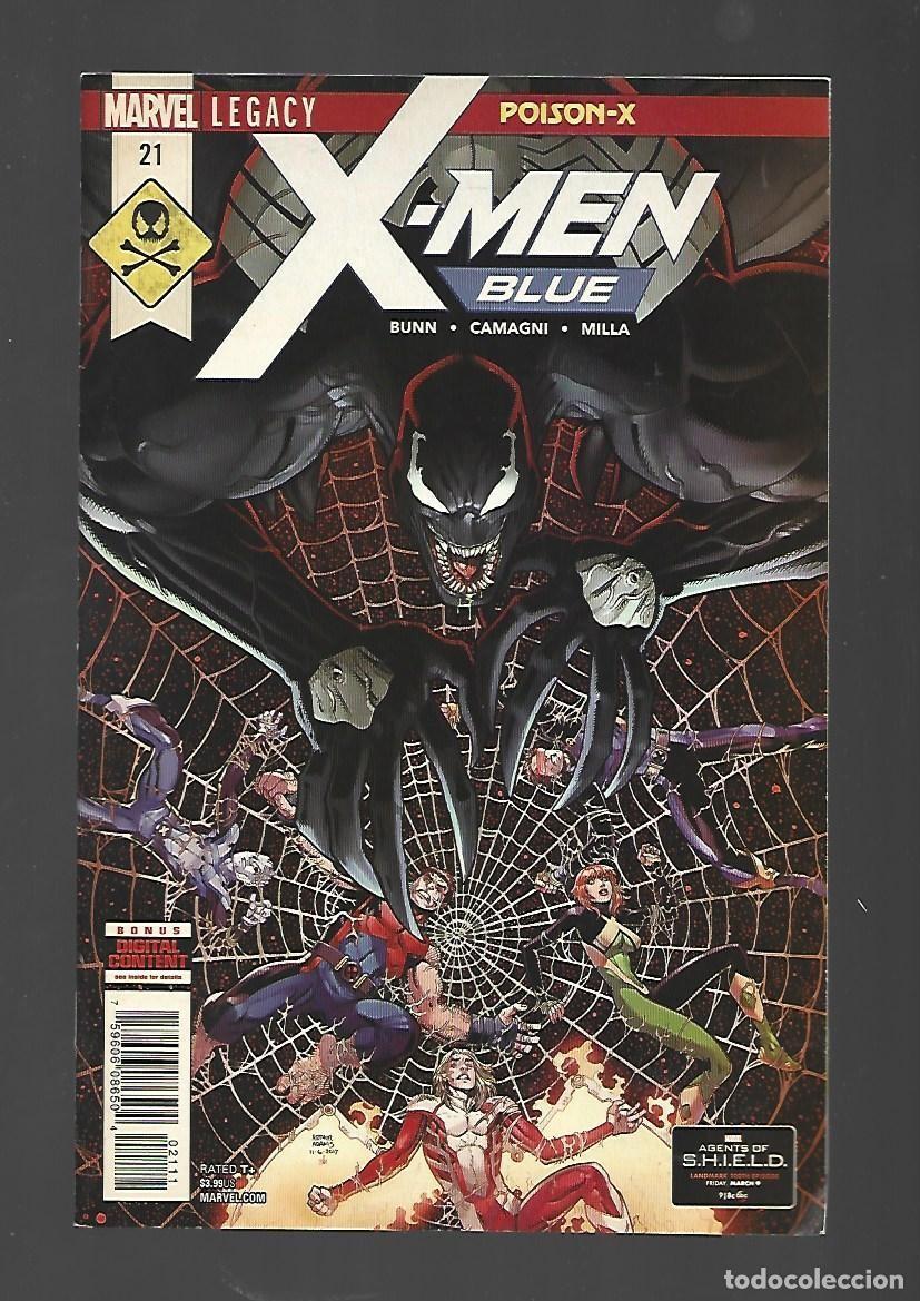 C&oacute;mics: X-Men blue, 21, 2018, Marvel, muy buen estado