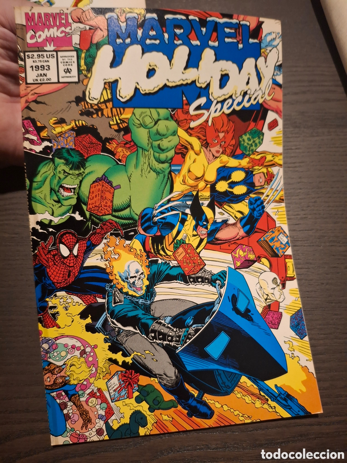 C&oacute;mics: Comics - Marvel Holiday Special (1991 Marvel) #1991, 1993, 1994 - Importacion - Foto 3