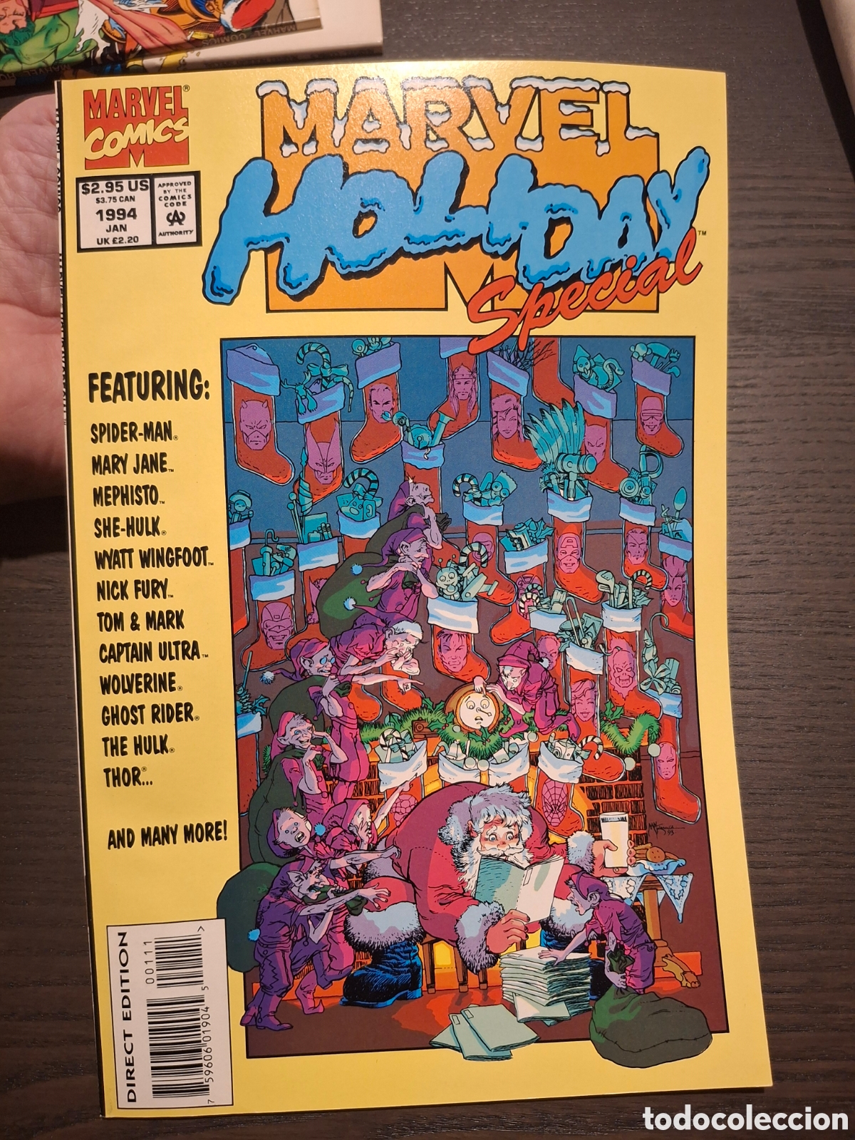 C&oacute;mics: Comics - Marvel Holiday Special (1991 Marvel) #1991, 1993, 1994 - Importacion - Foto 4