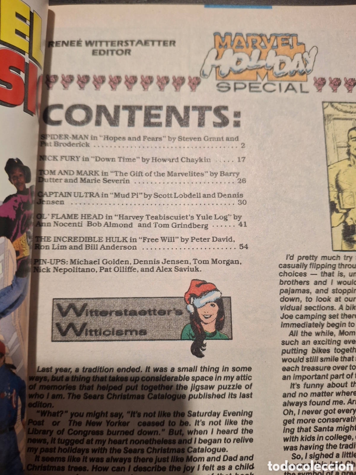 C&oacute;mics: Comics - Marvel Holiday Special (1991 Marvel) #1991, 1993, 1994 - Importacion - Foto 7