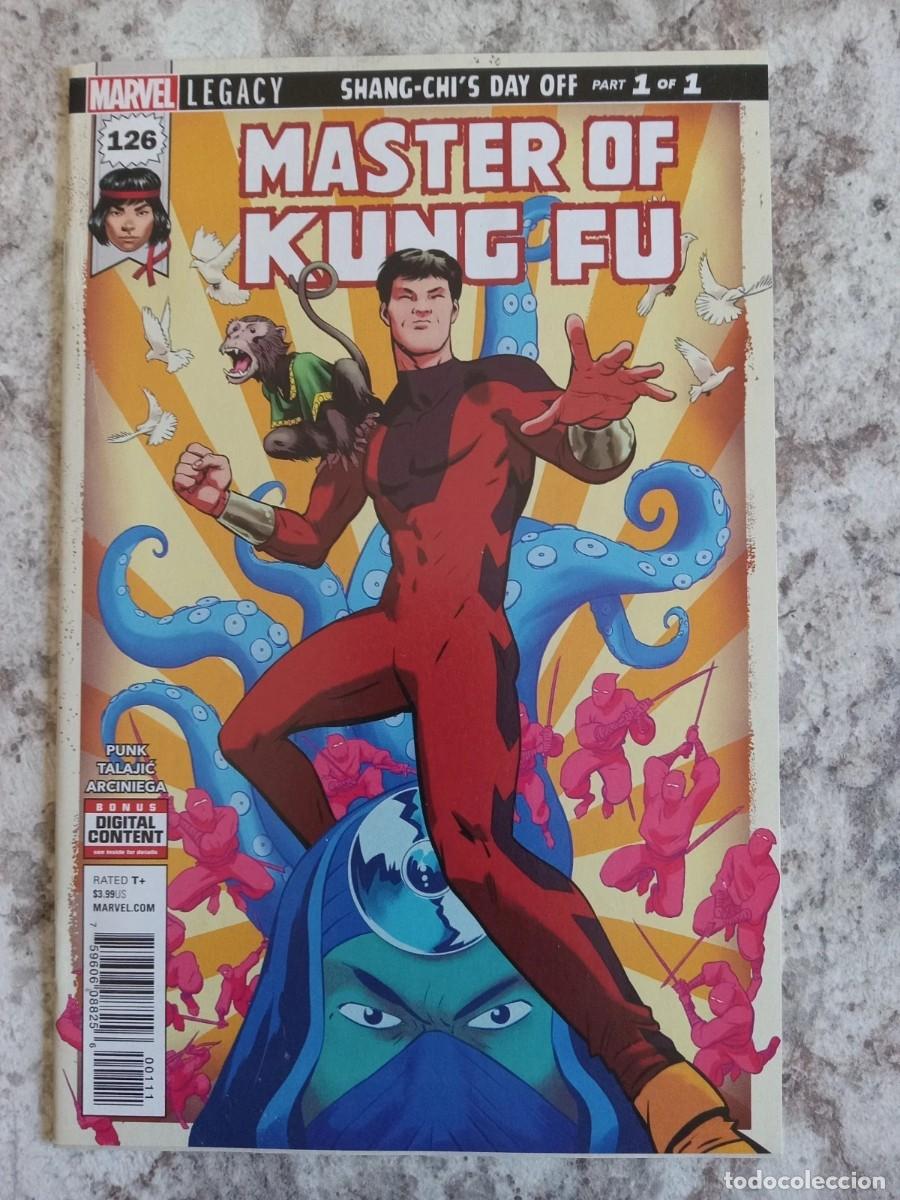 C&oacute;mics: Shang Chi Master Of Kung Fu #126 Marvel Comics 2017