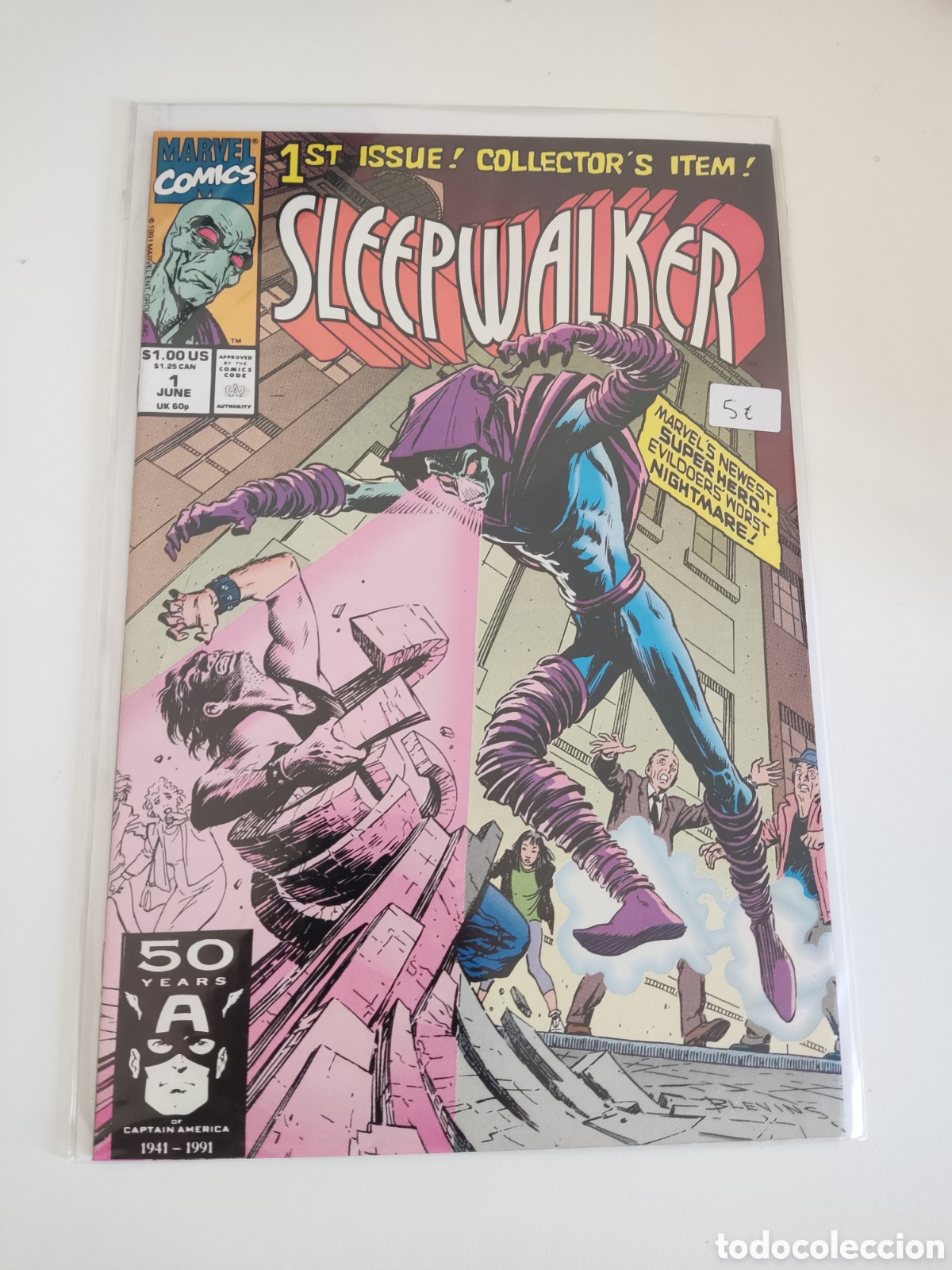 C&oacute;mics: Sleepwalker 1 Marvel 1991