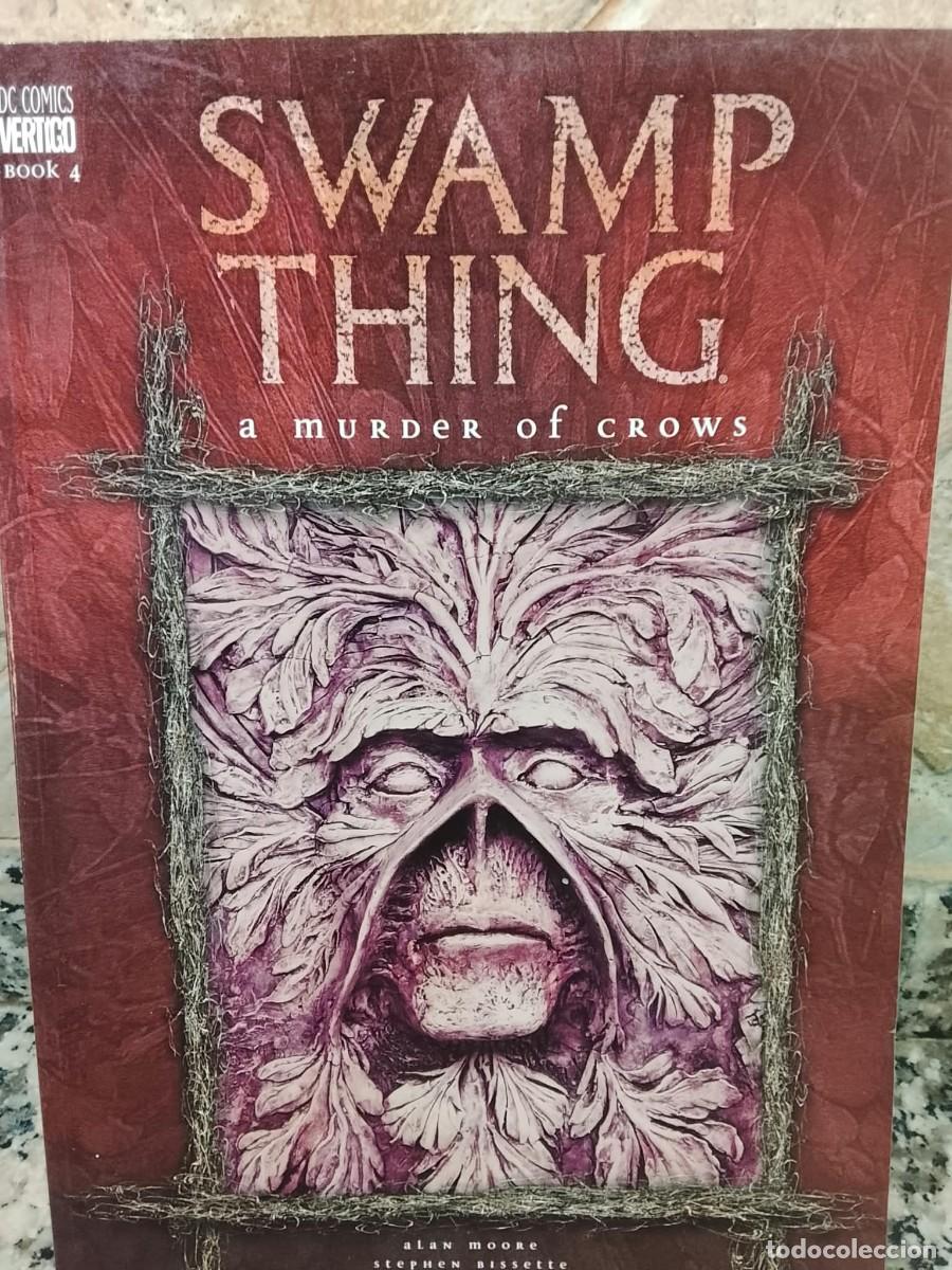 C&oacute;mics: SWAMP THING A MURDER OF CROWS BOOK 4