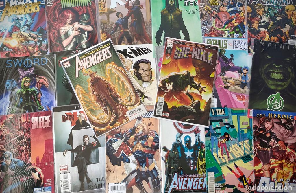 C&oacute;mics: Lote de c&oacute;mics Marvel USA