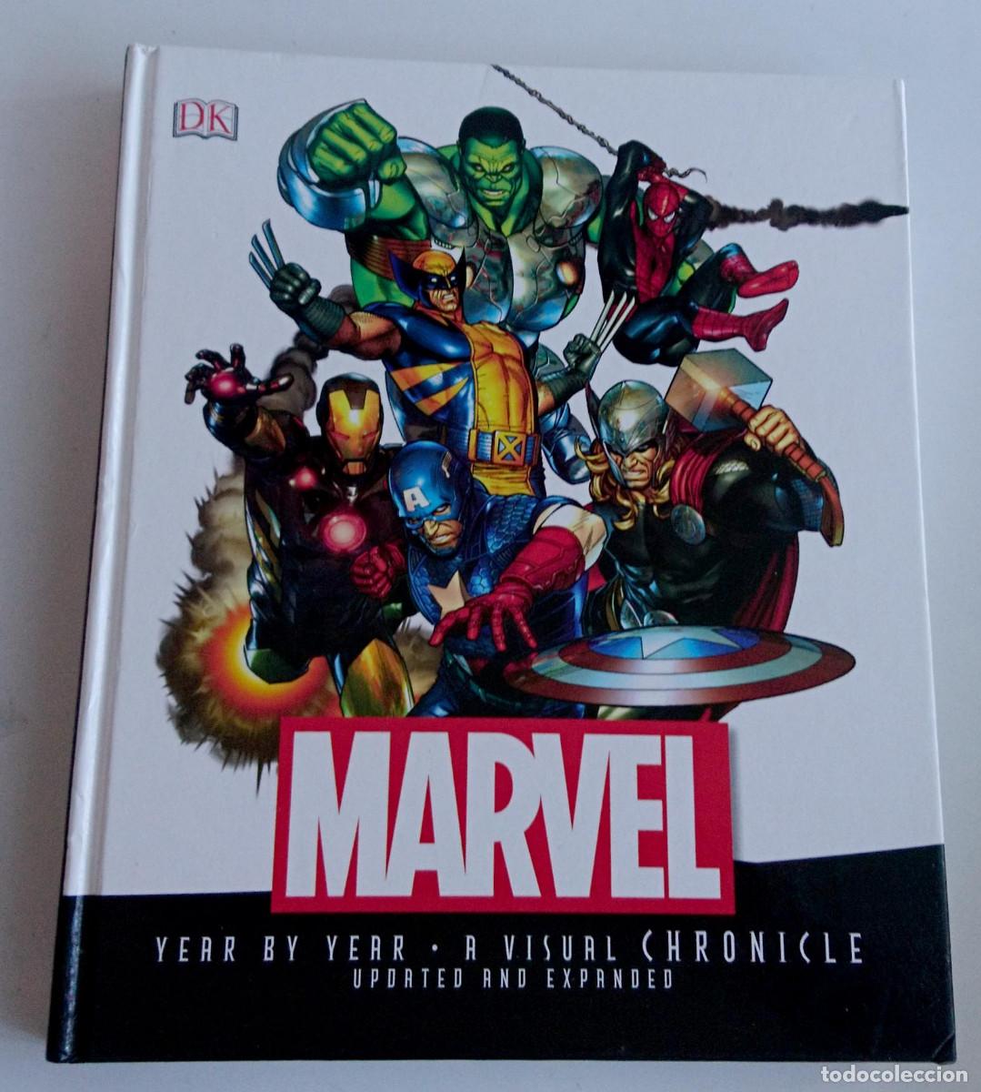 C&oacute;mics: LIBRO MARVEL YEAR BY YEAR A VISUAL CHRONICLE UPDATED AND EXPANDED LIBRO INGLES DK 2014 383 PAGINAS