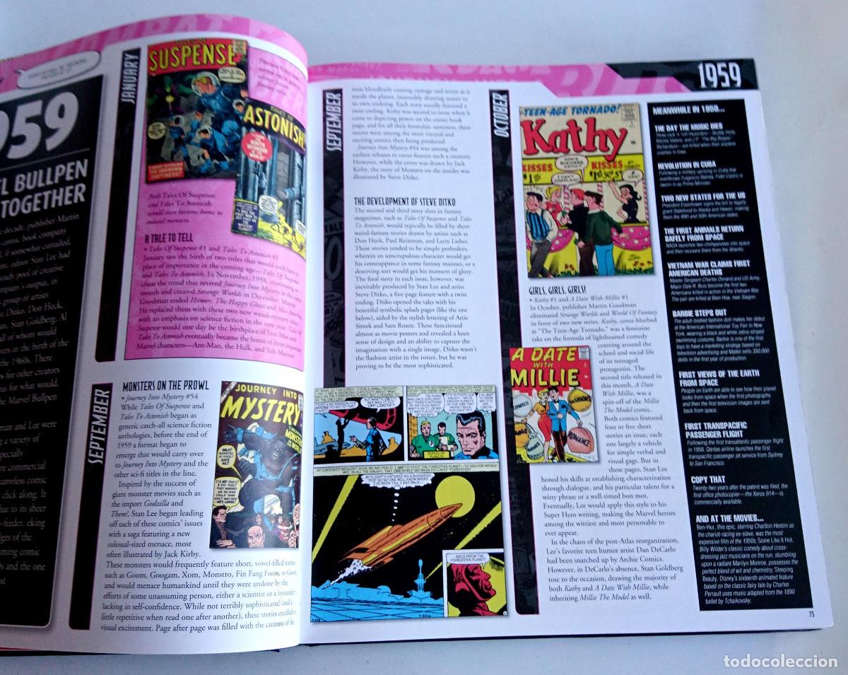 C&oacute;mics: LIBRO MARVEL YEAR BY YEAR A VISUAL CHRONICLE UPDATED AND EXPANDED LIBRO INGLES DK 2014 383 PAGINAS - Foto 5