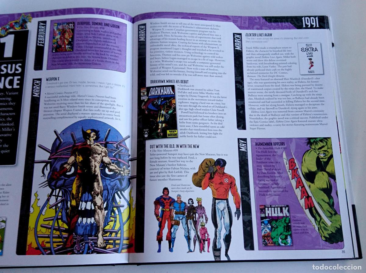C&oacute;mics: LIBRO MARVEL YEAR BY YEAR A VISUAL CHRONICLE UPDATED AND EXPANDED LIBRO INGLES DK 2014 383 PAGINAS - Foto 6