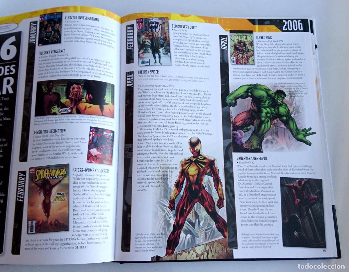 C&oacute;mics: LIBRO MARVEL YEAR BY YEAR A VISUAL CHRONICLE UPDATED AND EXPANDED LIBRO INGLES DK 2014 383 PAGINAS - Foto 10
