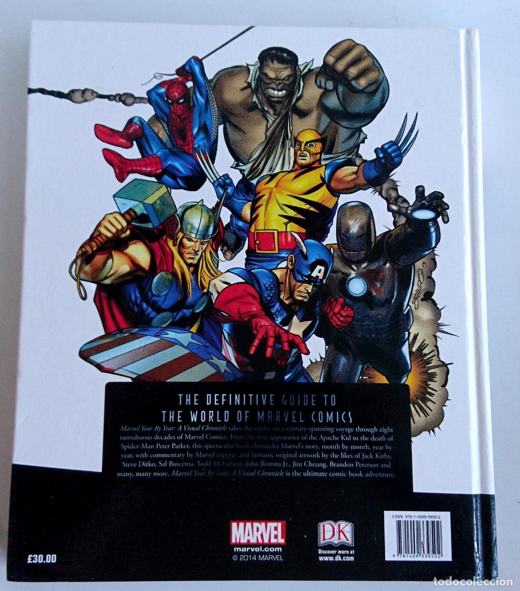 C&oacute;mics: LIBRO MARVEL YEAR BY YEAR A VISUAL CHRONICLE UPDATED AND EXPANDED LIBRO INGLES DK 2014 383 PAGINAS - Foto 12