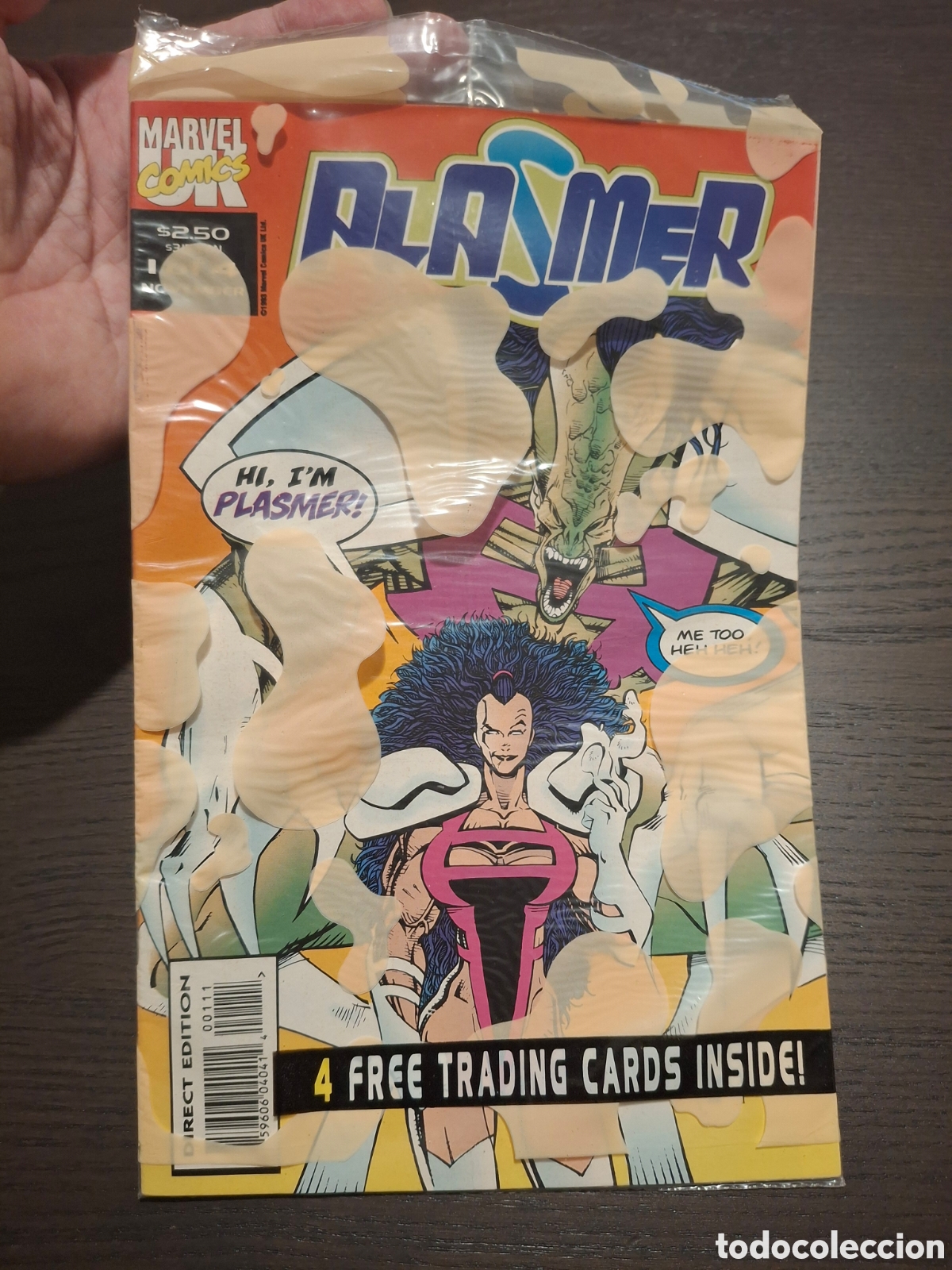 Comics: Comics - Plasmer (1993) #1 - Importacion - Pasqual Ferry - Con cuatro cartas