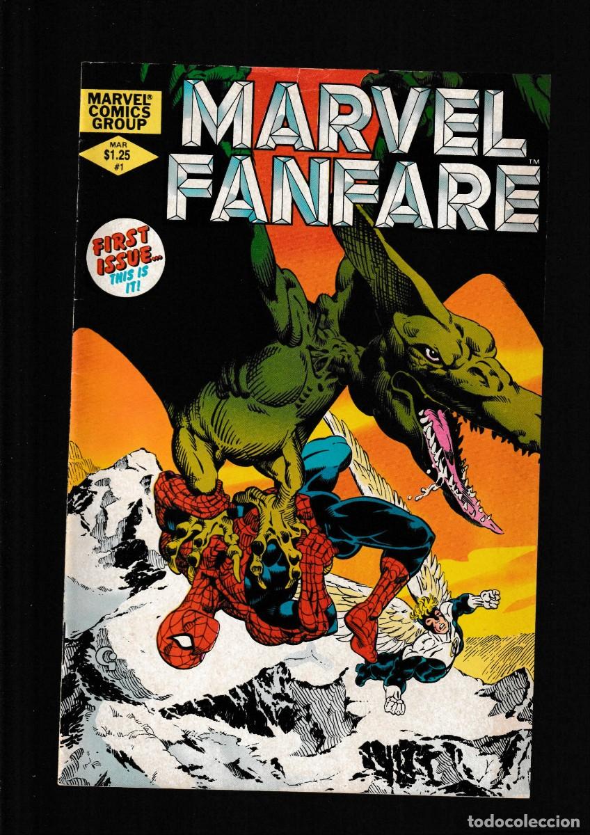 Fumetti: MARVEL FANFARE 1 - 1982 FN/VFN / SPIDER-MAN , X-MEN & KA-ZAR / CHRIS CLAREMONT & MICHAEL GOLDEN