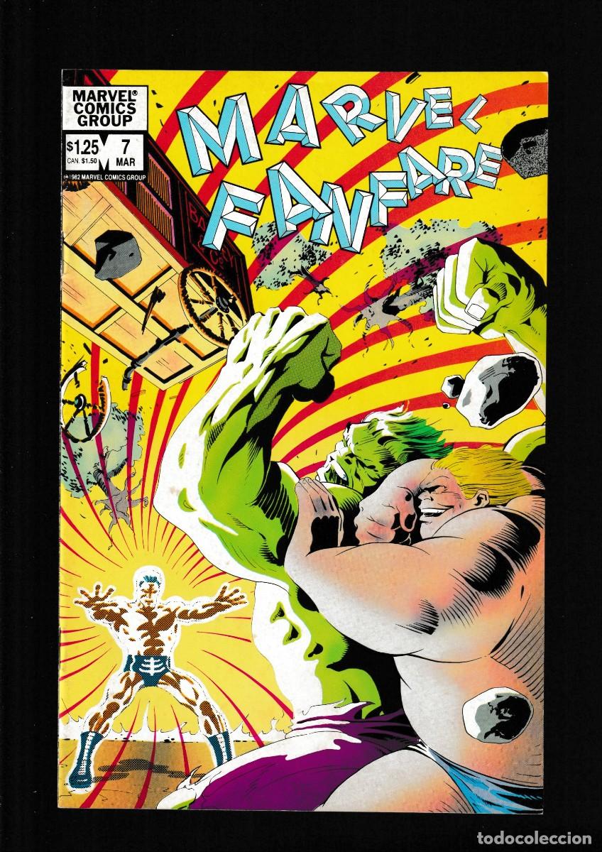 Comics: MARVEL FANFARE 7 - 1983 VFN / HULK / DAREDEVIL
