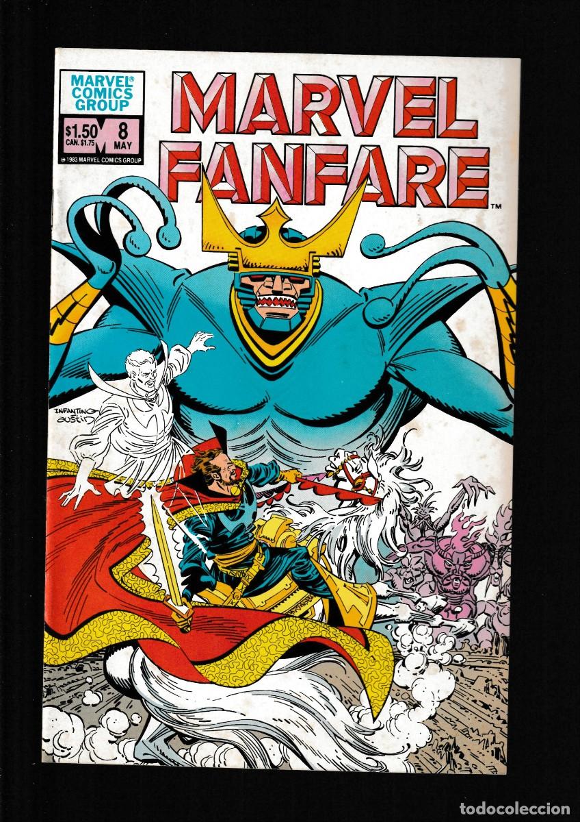 Comics: MARVEL FANFARE 8 DOCTOR STRANGE / WOLF BOY - MARVEL 1983 F/VF / INFANTINO / CRAIG RUSSELL / GIL KANE