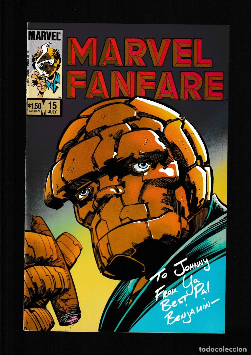 Comics: MARVEL FANFARE 15 - 1984 VFN / THING POR BARRY SMITH / DAREDEVIL