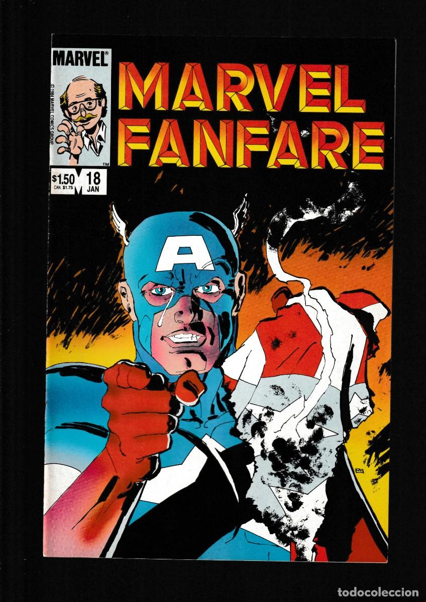 Comics : MARVEL FANFARE 18 - 1985 VFN / CAPTAIN AMERICA / ROGER STERN & FRANK MILLER