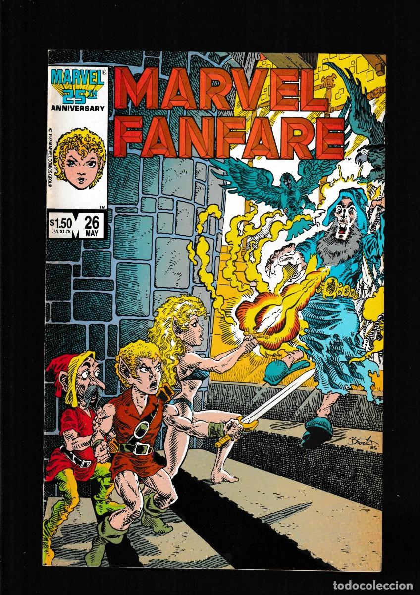 Comics : MARVEL FANFARE 26 - 1986 VFN / WEIRDWORLD / CAPTAIN AMERICA
