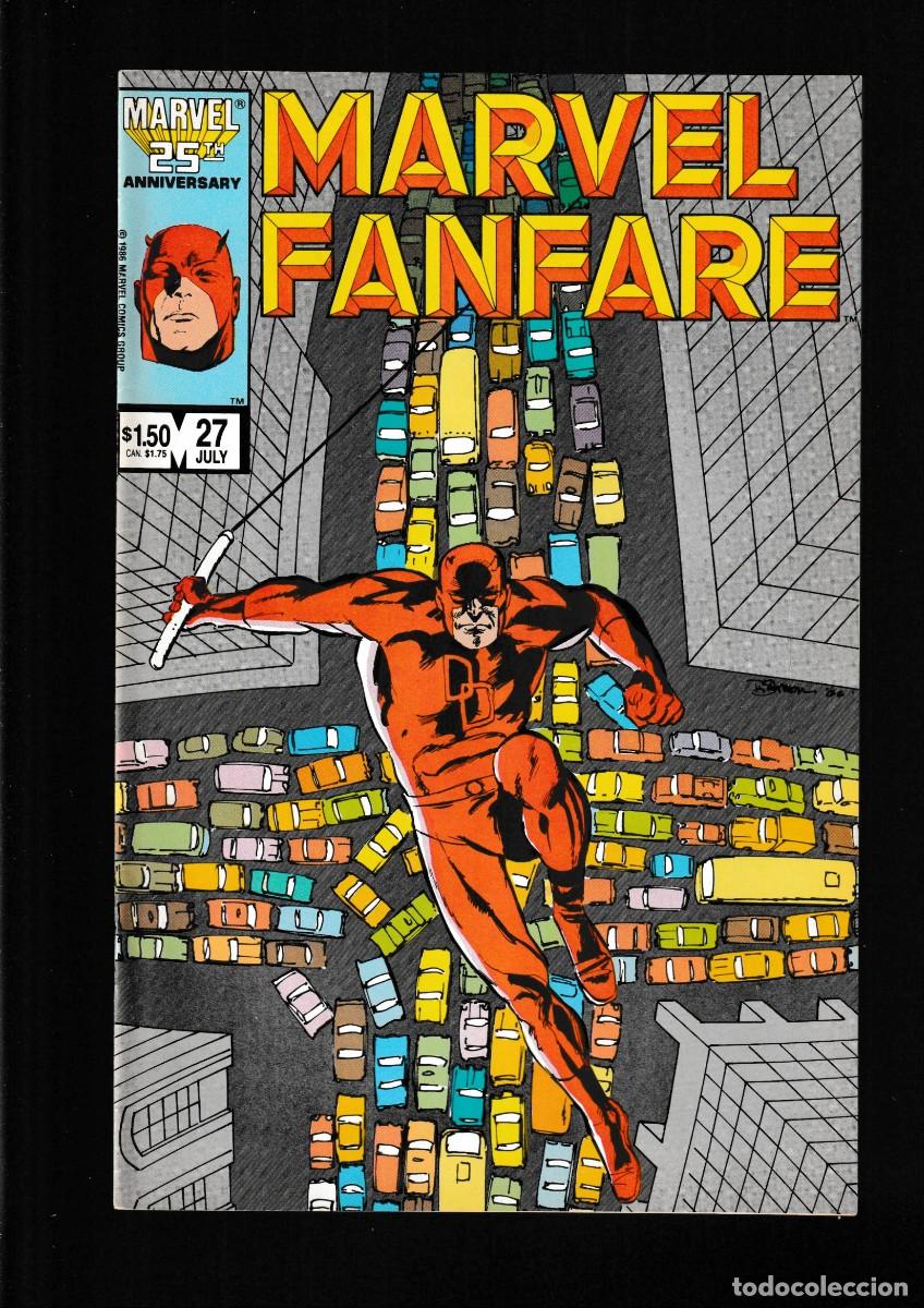 Comics: MARVEL FANFARE 27 - 1986 VFN / DAREDEVIL / SPIDER-MAN