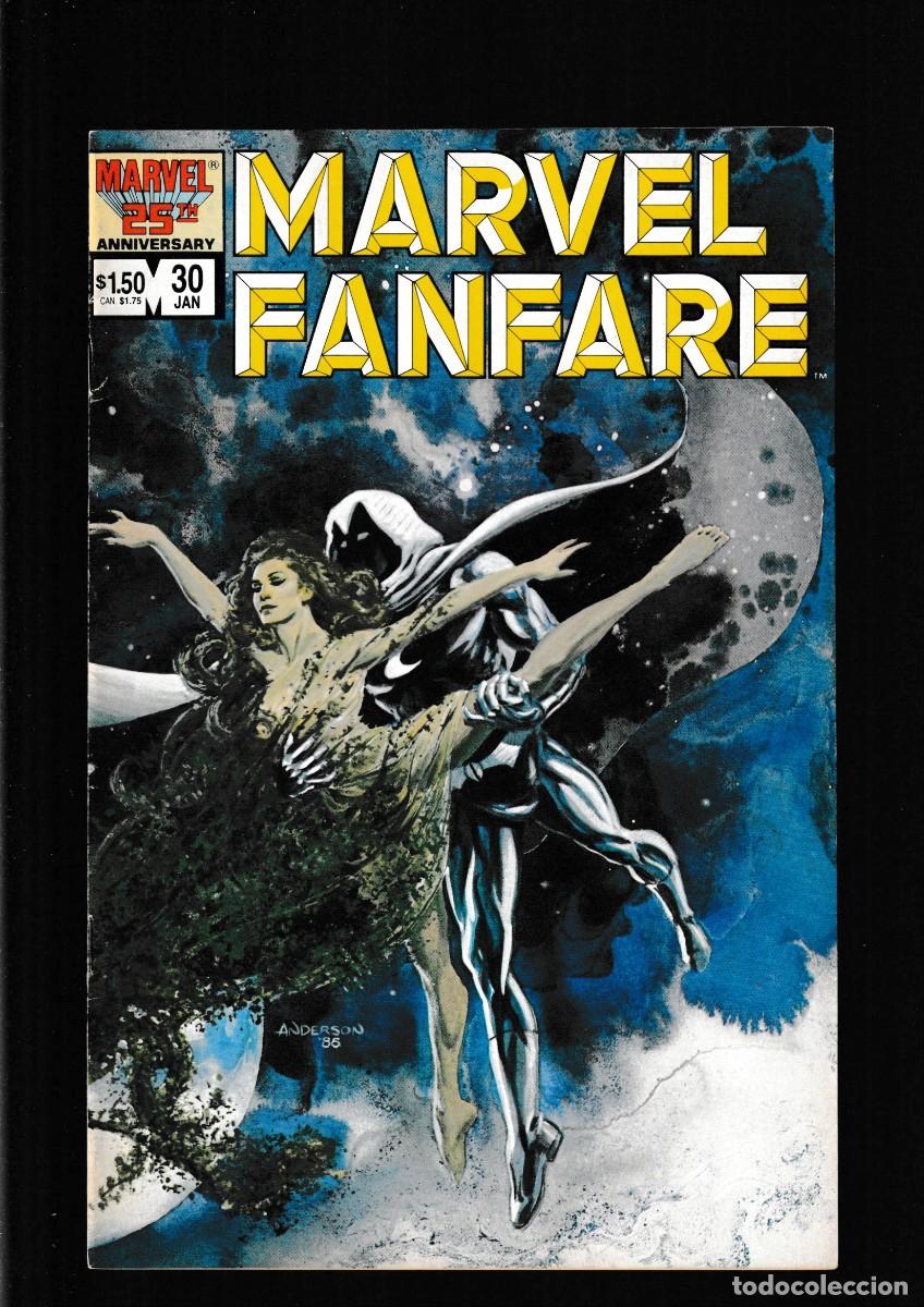 Comics : MARVEL FANFARE 30 - 1987 VFN / MOON KNIGHT / ANN NOCENTI & BRENT ANDERSON