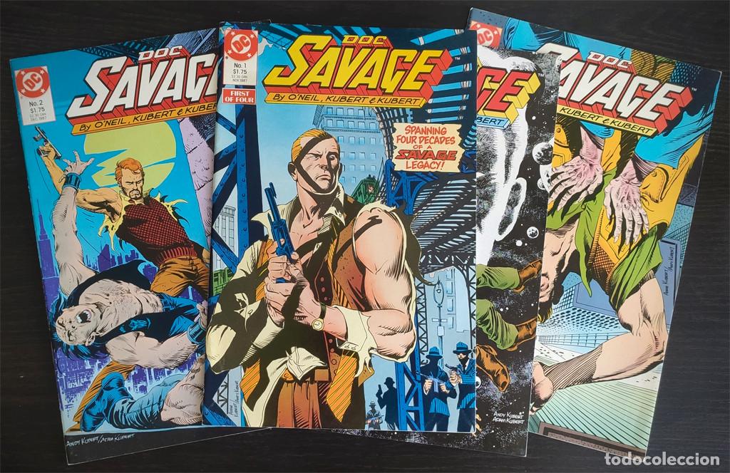 C&oacute;mics: [C&oacute;mic USA] Doc Savage - Miniserie completa
