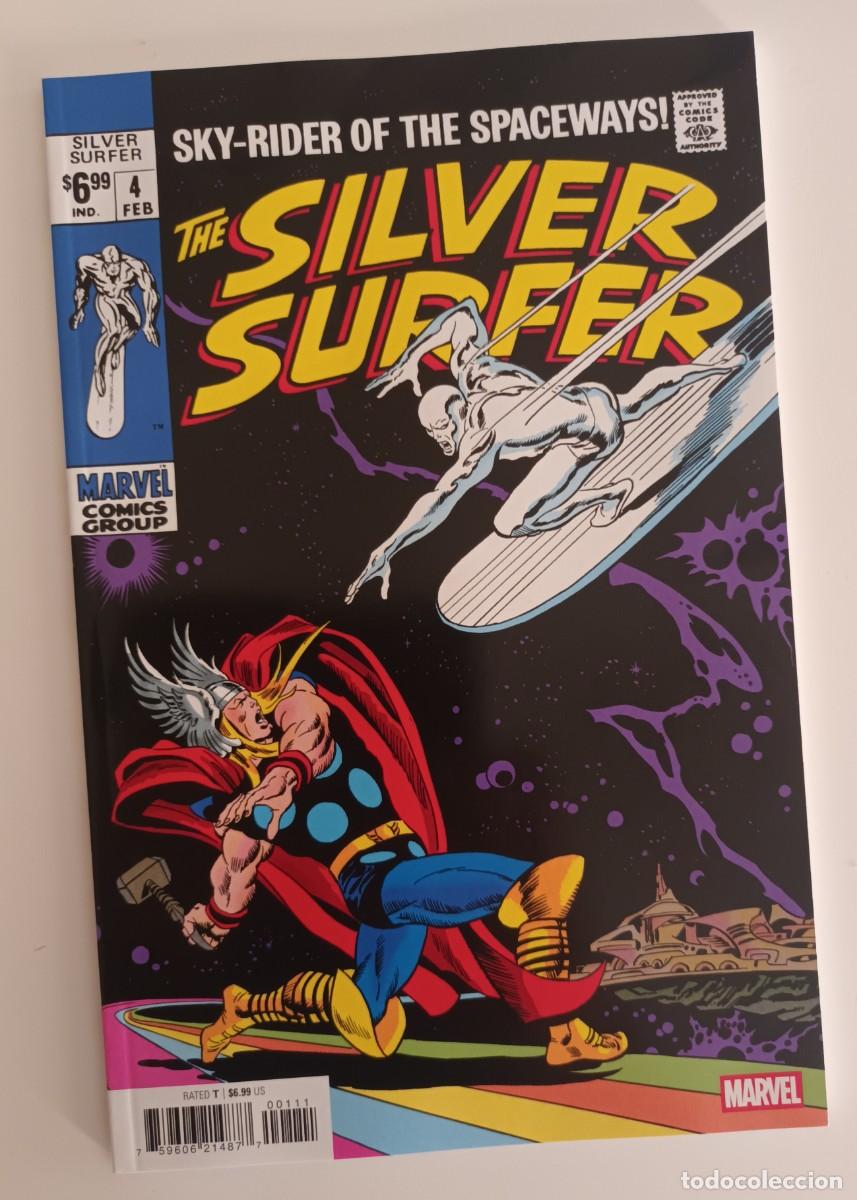 C&oacute;mics: Silver surfer n. 4, facs&iacute;mil Usa. Nuevo