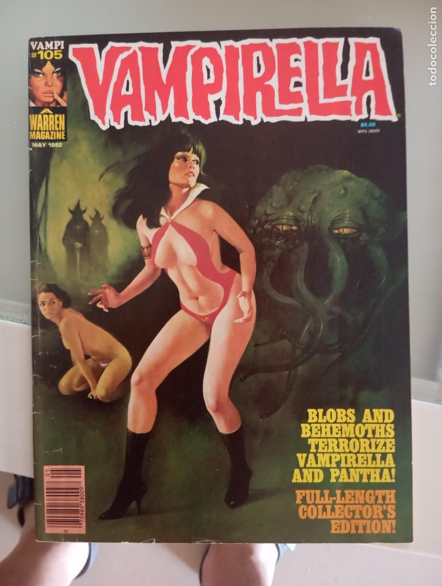 C&oacute;mics: VAMPIRELLA WARREN MAGAZINE 105