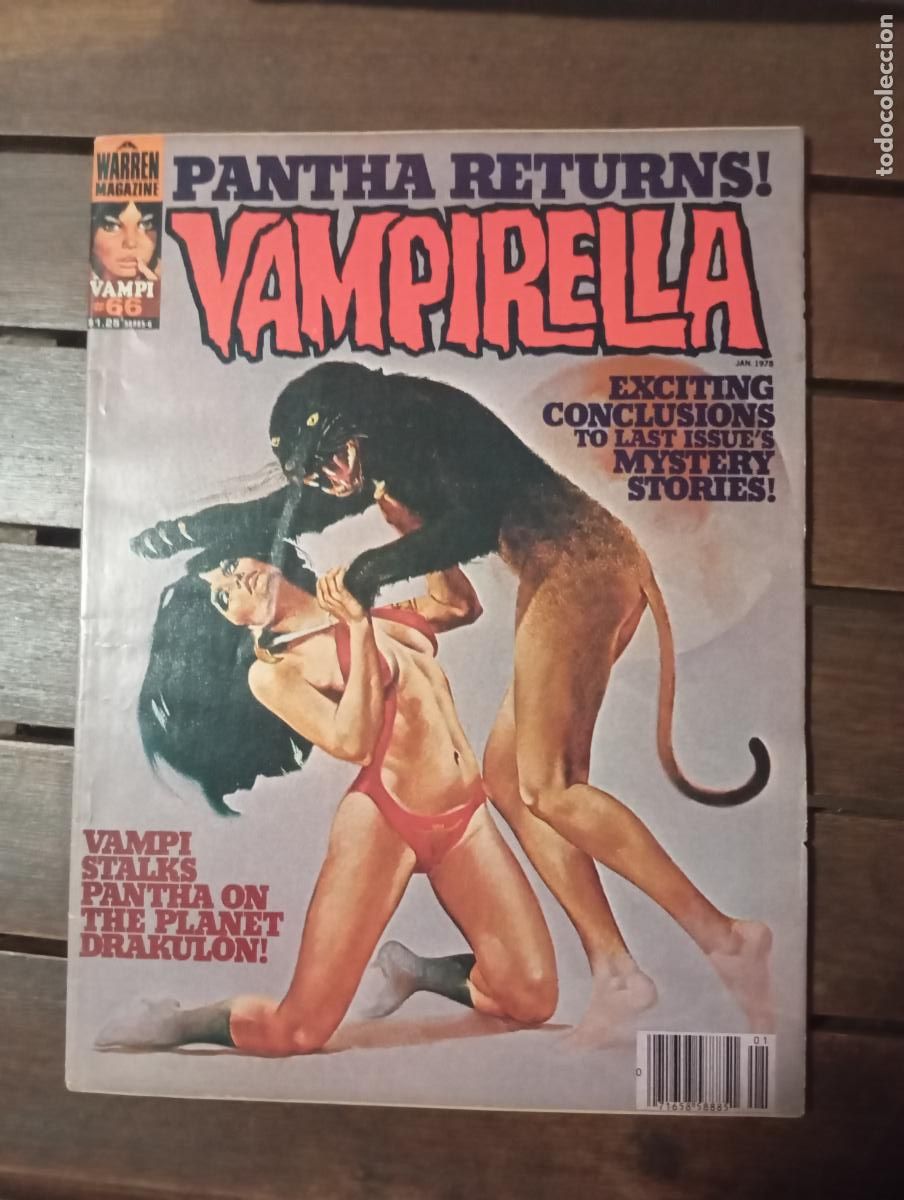 C&oacute;mics: VAMPIRELLA WARREN MAGAZINE 66 - Foto 1