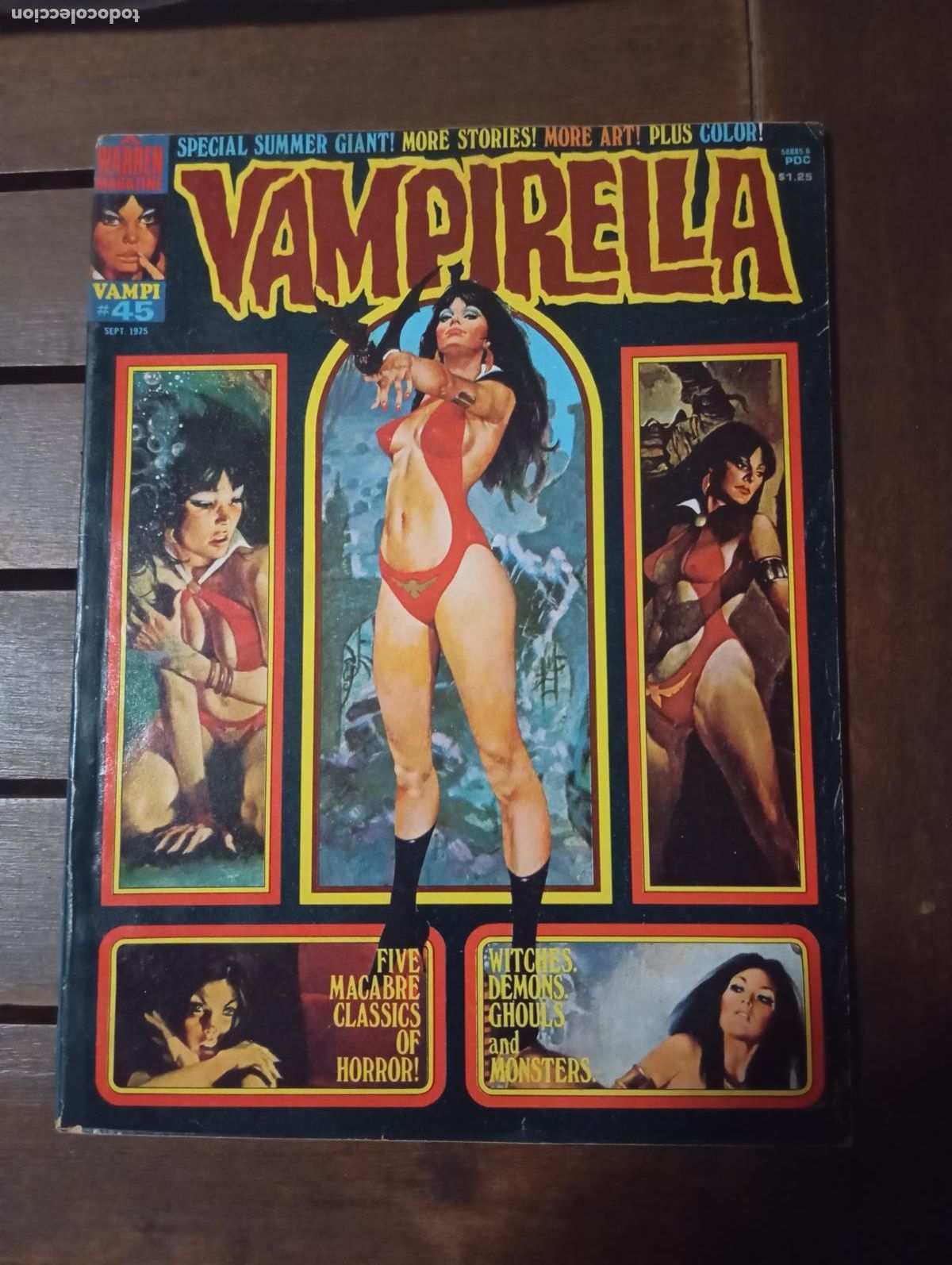 C&oacute;mics: VAMPIRELLA WARREN MAGAZINE 45