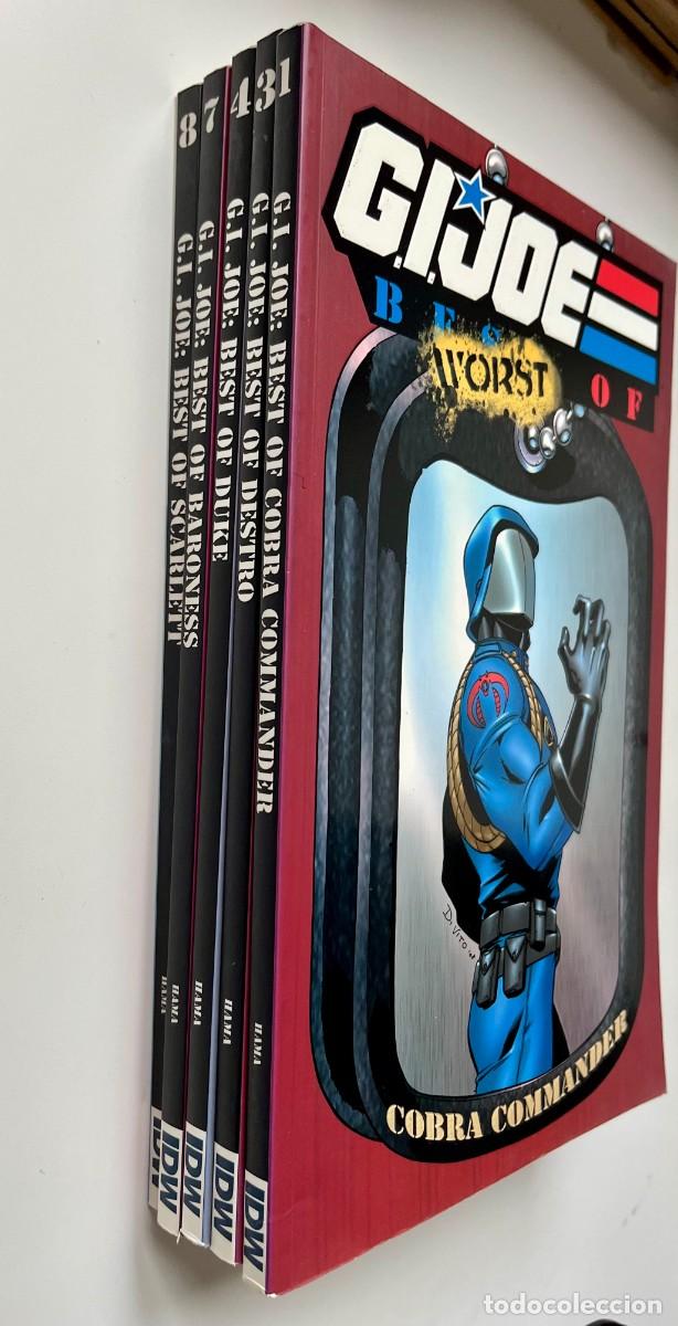 C&oacute;mics: G.I.JOE best of Lote 5 TPBs IDW Comics