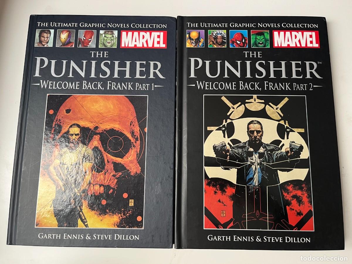 C&oacute;mics: The Punisher Welcome Back, Frank Part 1 & 2 Ultimate Graphic Novels Collection 19 58 Marvel Comics