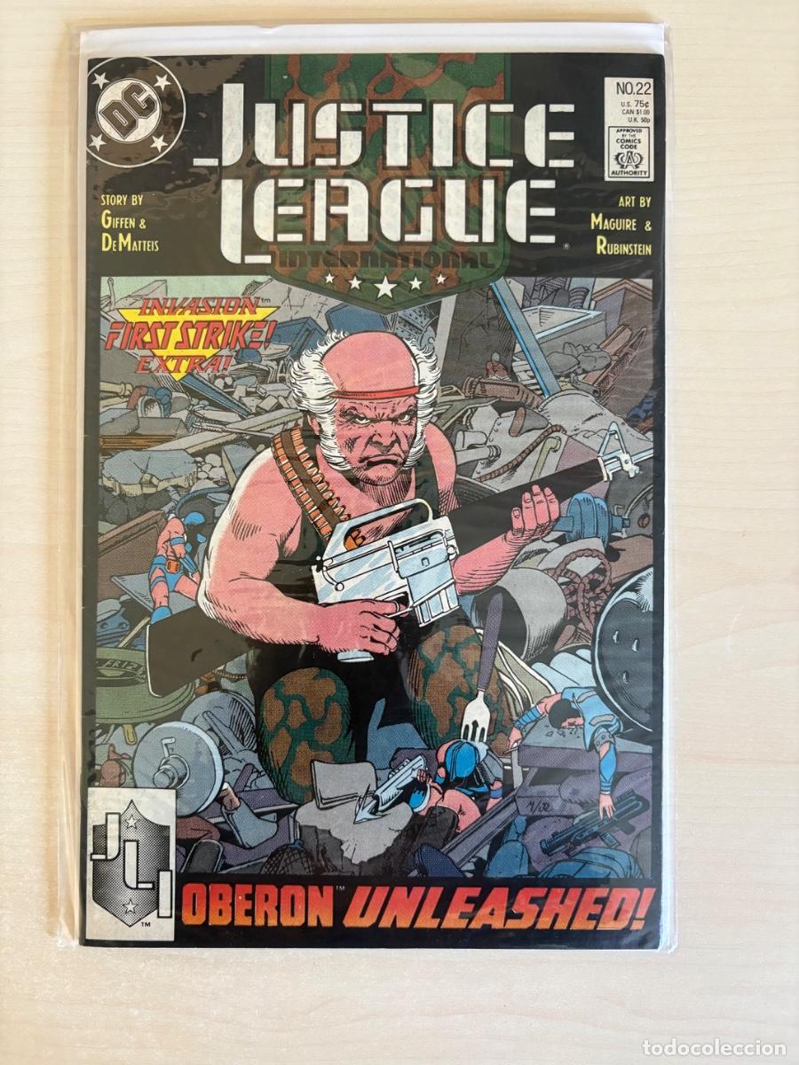 C&oacute;mics: Justice League International #22 (DC Comics USA, 1988)