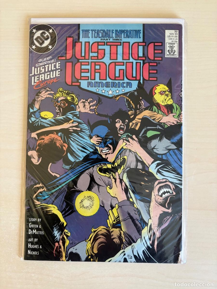 C&oacute;mics: Justice League America #32 (DC Comics USA, 1989)