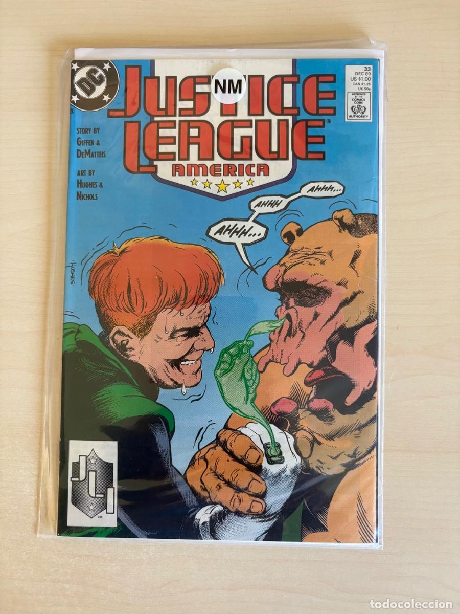 C&oacute;mics: Justice League America #33 (DC Comics USA, 1989)