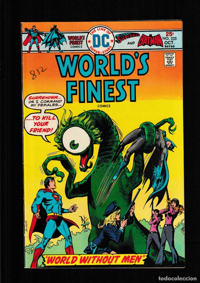 C&oacute;mics: WORLDS FINEST 233 - DC 1975 VFN / SUPERMAN & BATMAN / SUPER SONS