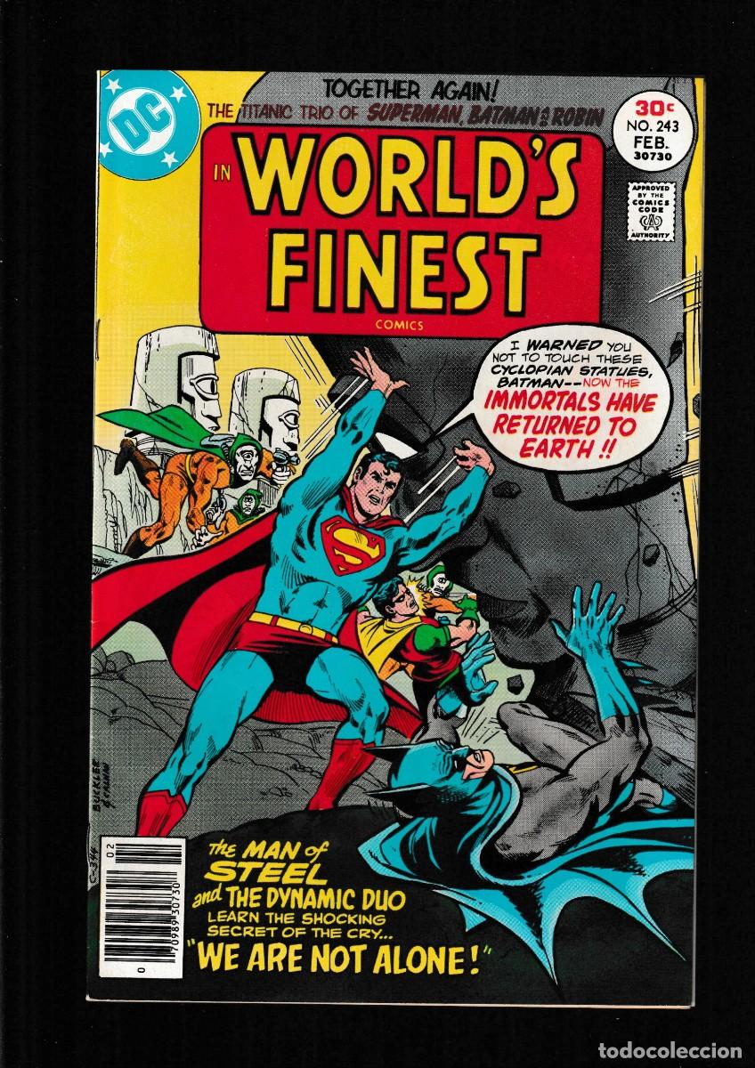 C&oacute;mics: WORLDS FINEST 243 - DC 1977 VFN / SUPERMAN & BATMAN