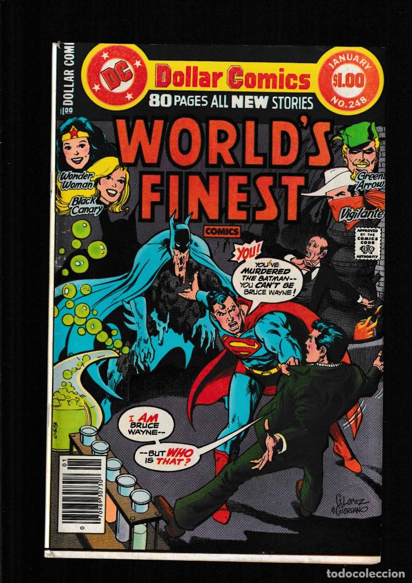C&oacute;mics: WORLD'S FINEST 248 - DC 1978 FN/VFN GIANT / SUPERMAN & BATMAN / GREEN ARROW / WONDER WOMAN