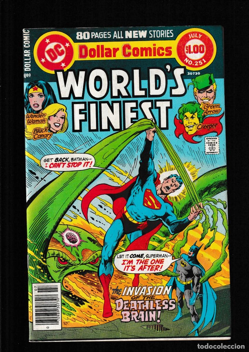 C&oacute;mics: WORLD'S FINEST 251 - DC 1978 FN/VFN GIANT / SUPERMAN & BATMAN / GREEN ARROW / WONDER WOMAN