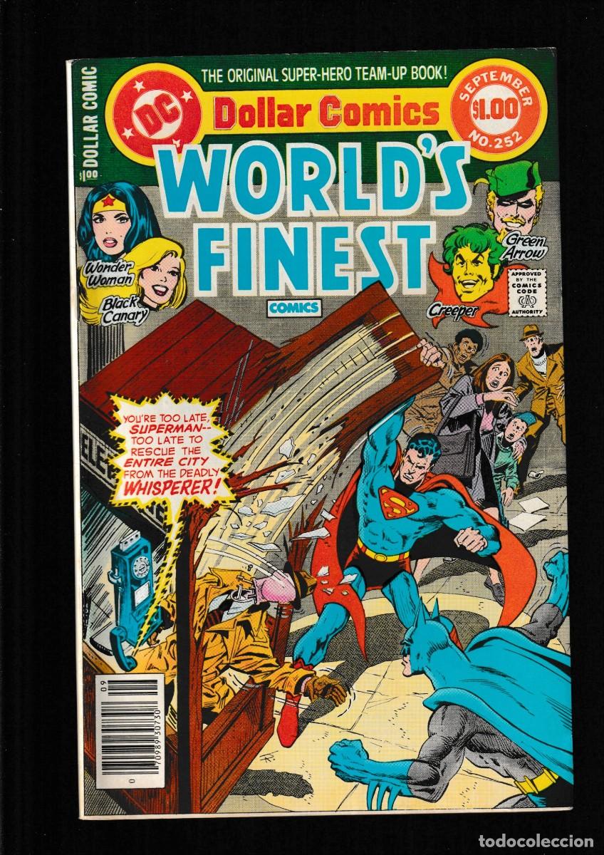 C&oacute;mics: WORLD'S FINEST 252 - DC 1978 FN/VFN GIANT / SUPERMAN & BATMAN / GREEN ARROW / WONDER WOMAN