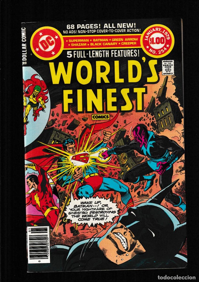 C&oacute;mics: WORLD'S FINEST 254 - DC 1979 VFN GIANT / SUPERMAN & BATMAN / GREEN ARROW / WONDER WOMAN / SHAZAM
