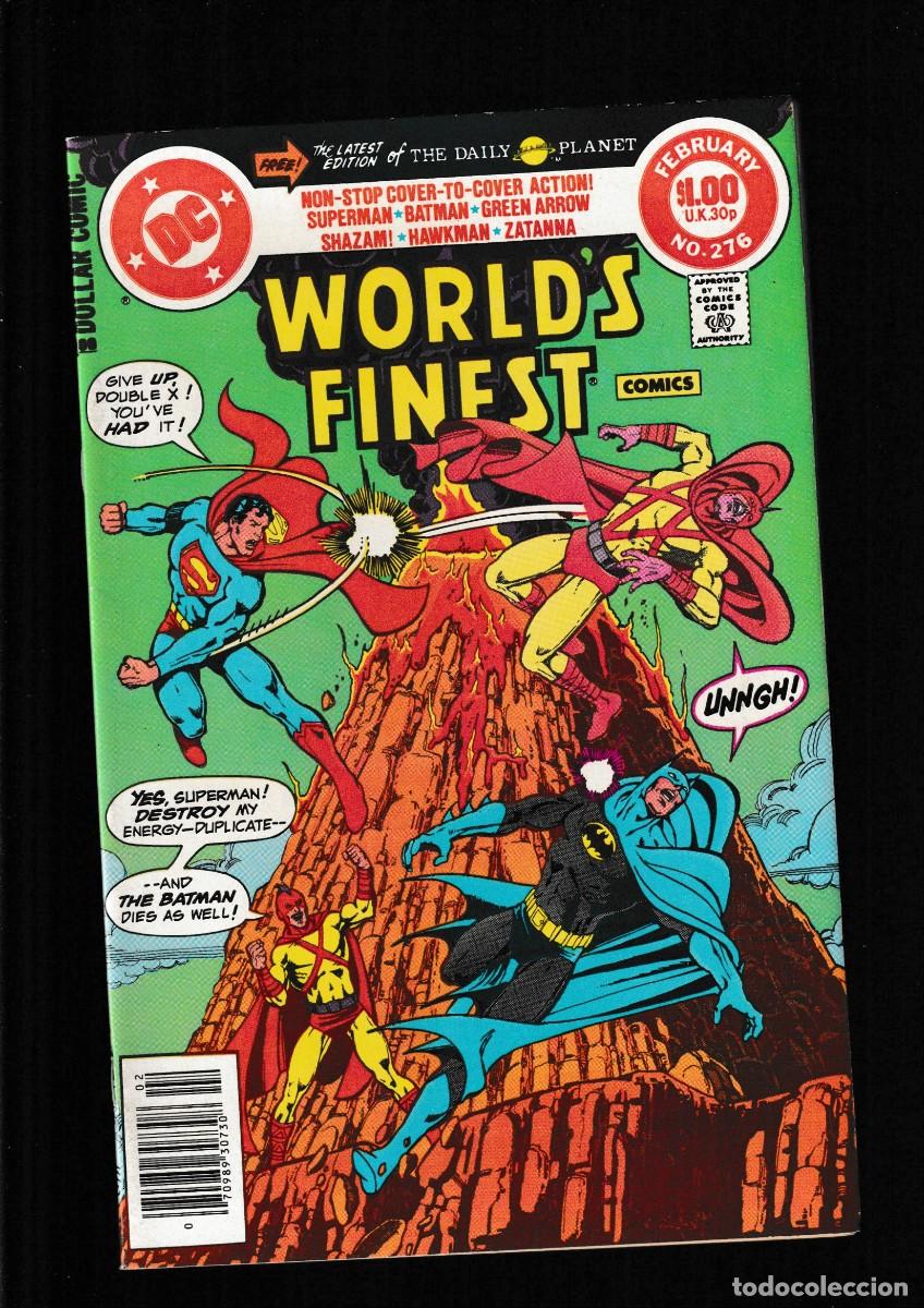 C&oacute;mics: WORLD'S FINEST 276 - DC 1982 VFN GIANT / SUPERMAN & BATMAN / GREEN ARROW / ZATANNA / SHAZAM