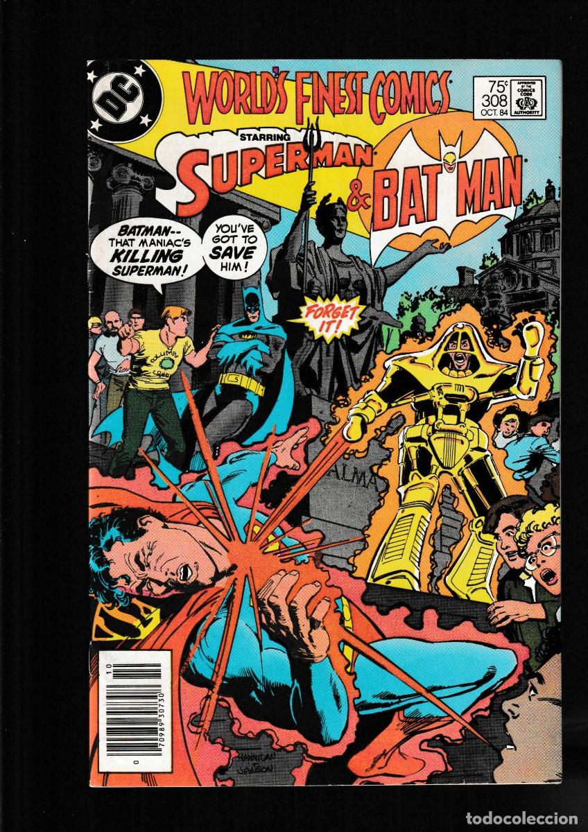 C&oacute;mics: WORLDS FINEST 308 SUPERMAN & BATMAN - DC 1984 VFN / KURT BUSIEK & GEORGE TUSKA