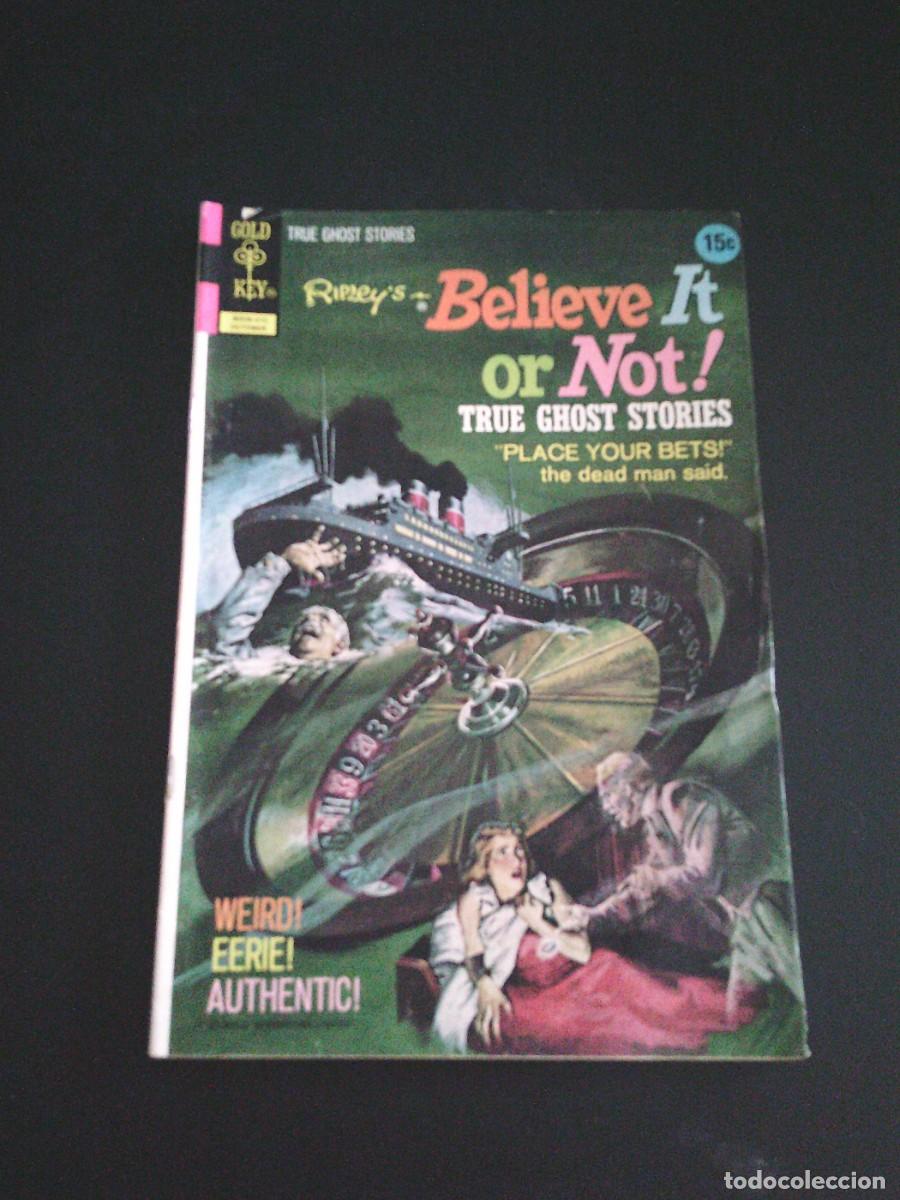 C&oacute;mics: BELIEVE IT OR NOT TRUE GHOST STORIES - N&ordm; 36 - OCTOBER 1972 - WESTERN PUBLISHING COMPANY - CJ 252