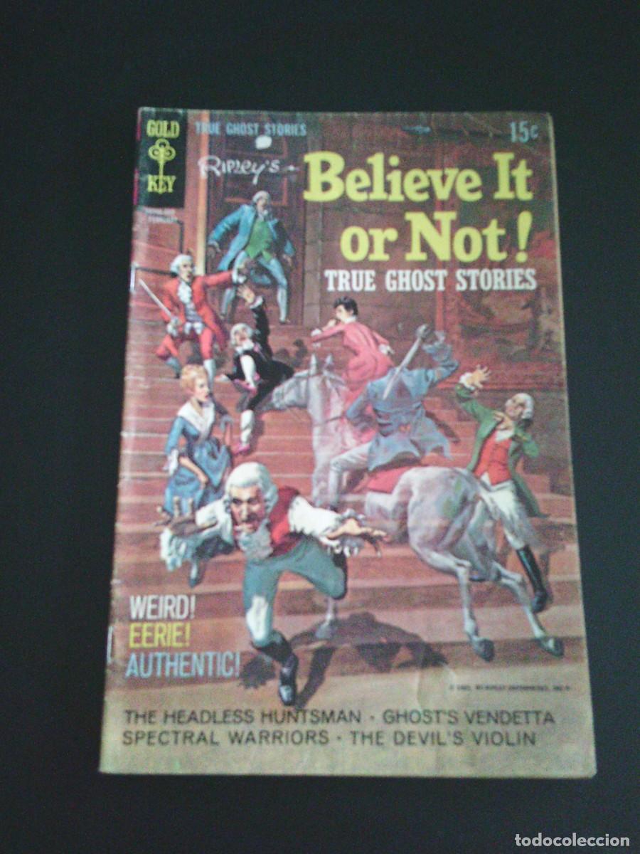 C&oacute;mics: BELIEVE IT OR NOT TRUE GHOST STORIES - N&ordm; 18 - FEBRUARY 1970 - WESTERN PUBLISHING COMPANY - CJ 252