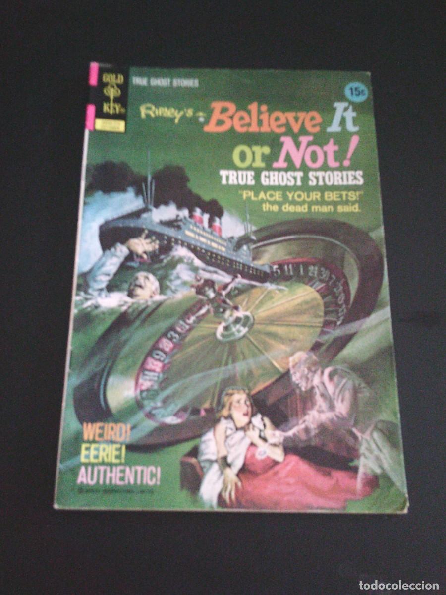 C&oacute;mics: BELIEVE IT OR NOT TRUE GHOST STORIES - N&ordm; 36 - OCTOBER 1972 - WESTERN PUBLISHING COMPANY - CJ 252