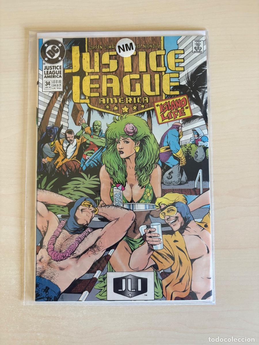 C&oacute;mics: Justice League America #34 (DC Comics USA, 1990)