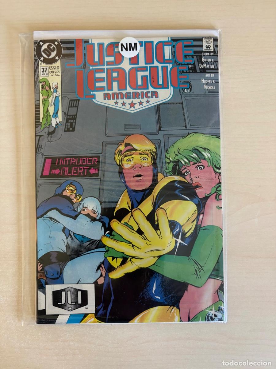 C&oacute;mics: Justice League America #37 (DC Comics USA, 1990)