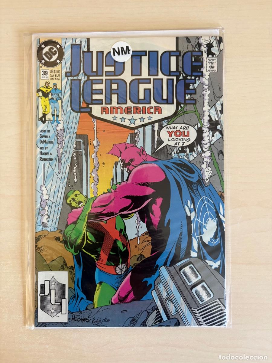 C&oacute;mics: Justice League America #39 (DC Comics USA, 1990)