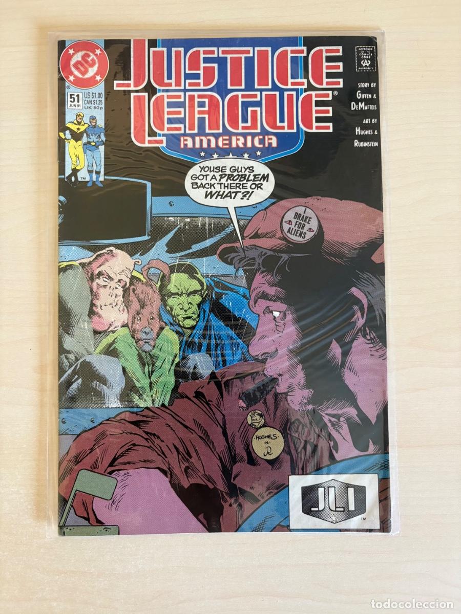 C&oacute;mics: Justice League America #51 (DC Comics USA, 1991)