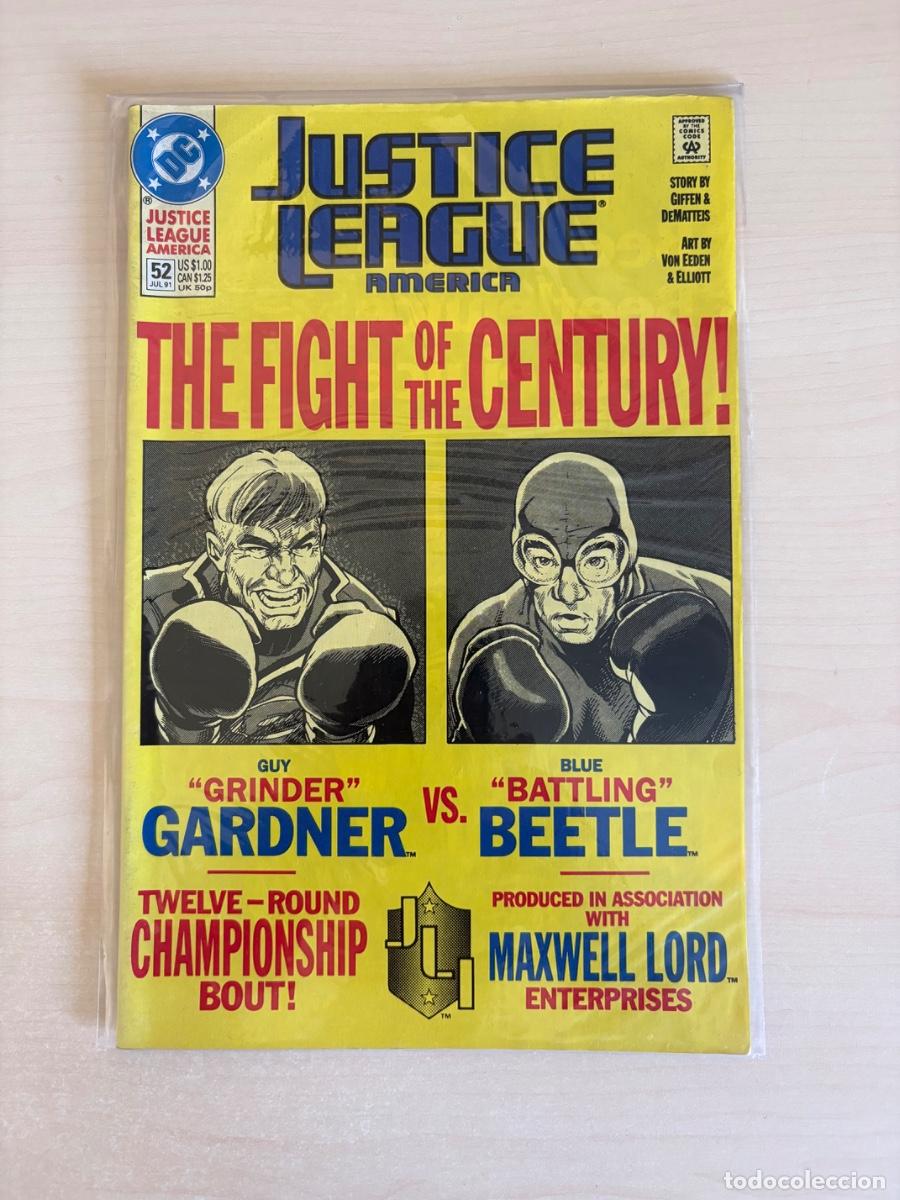 C&oacute;mics: Justice League America #52 (DC Comics USA, 1991)