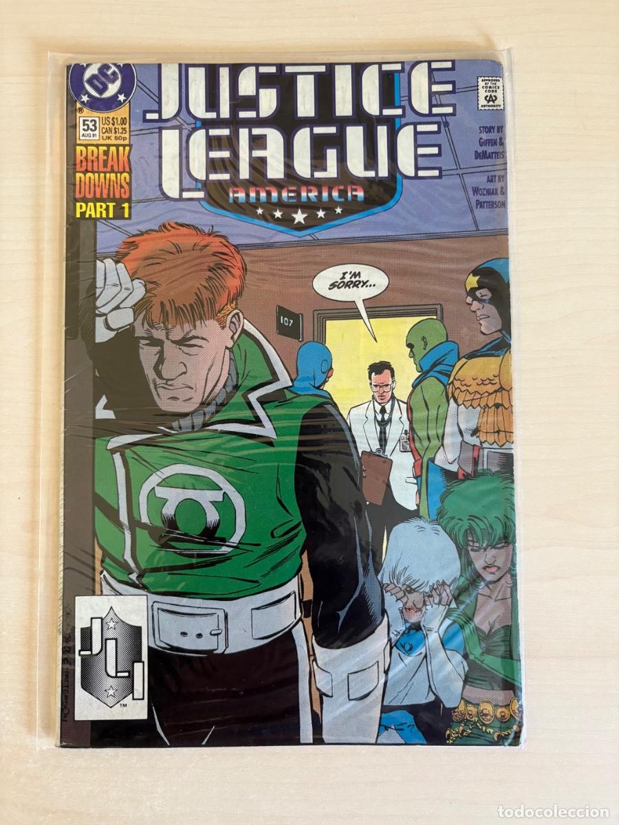 C&oacute;mics: Justice League America #53 (DC Comics USA, 1991)